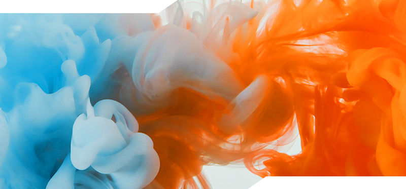 Färger blandas i medium, genrebild