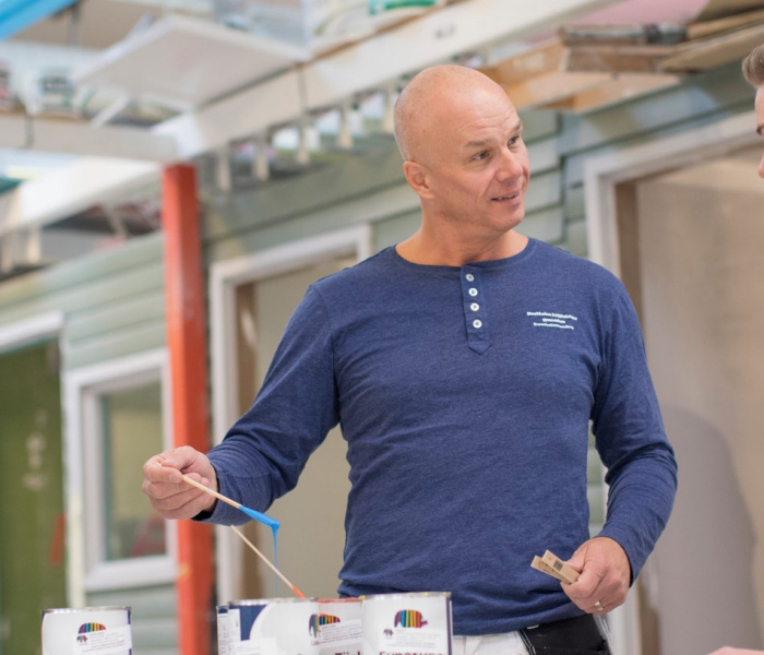 Yrkeslärare med två elever